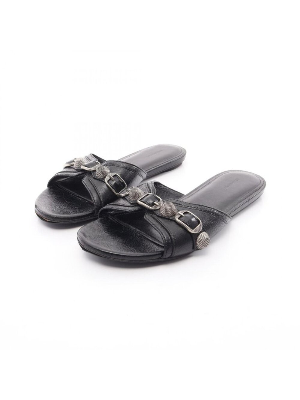 Balenciaga Black Le Cagole Sandals